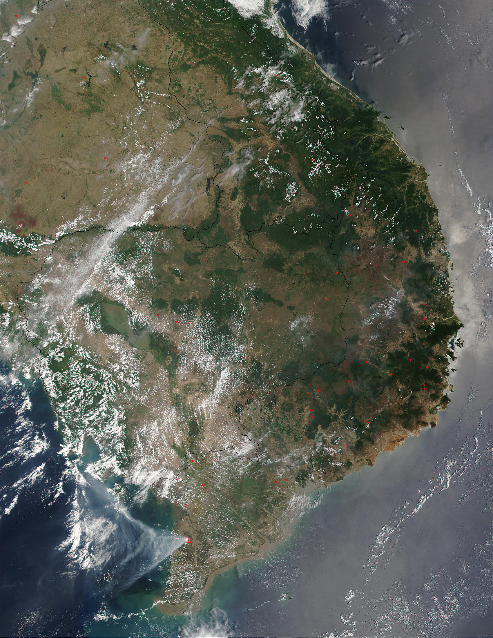 Fires in Vietnam - related image preview