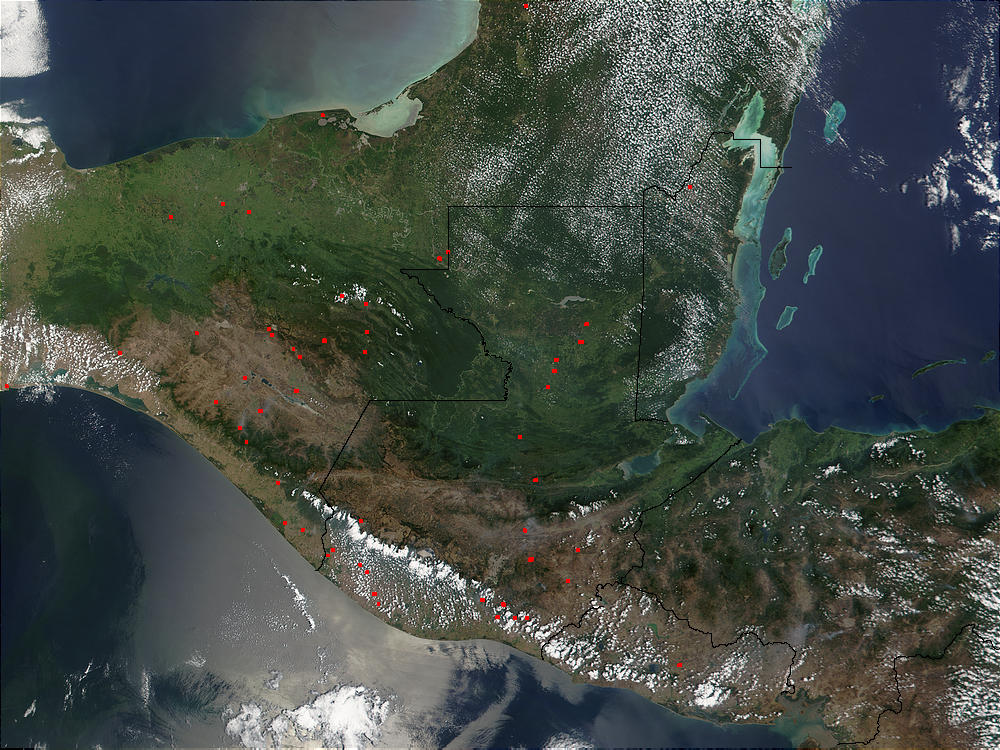 Fires in Mexico and Guatemala - related image preview