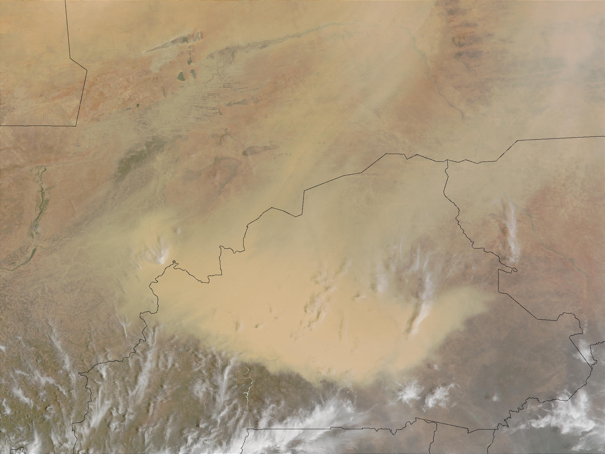 Dust storm in Burkina Faso - related image preview