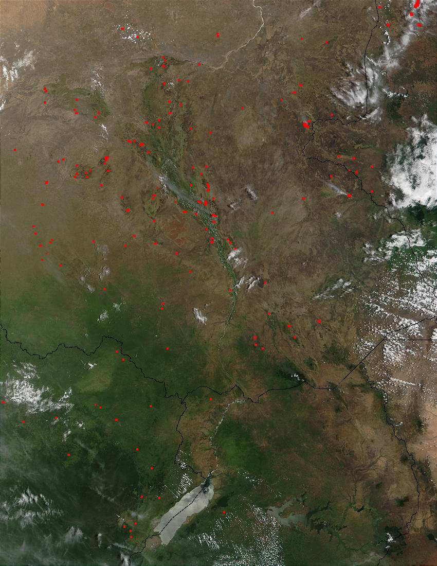 Fires in Southern Sudan - related image preview