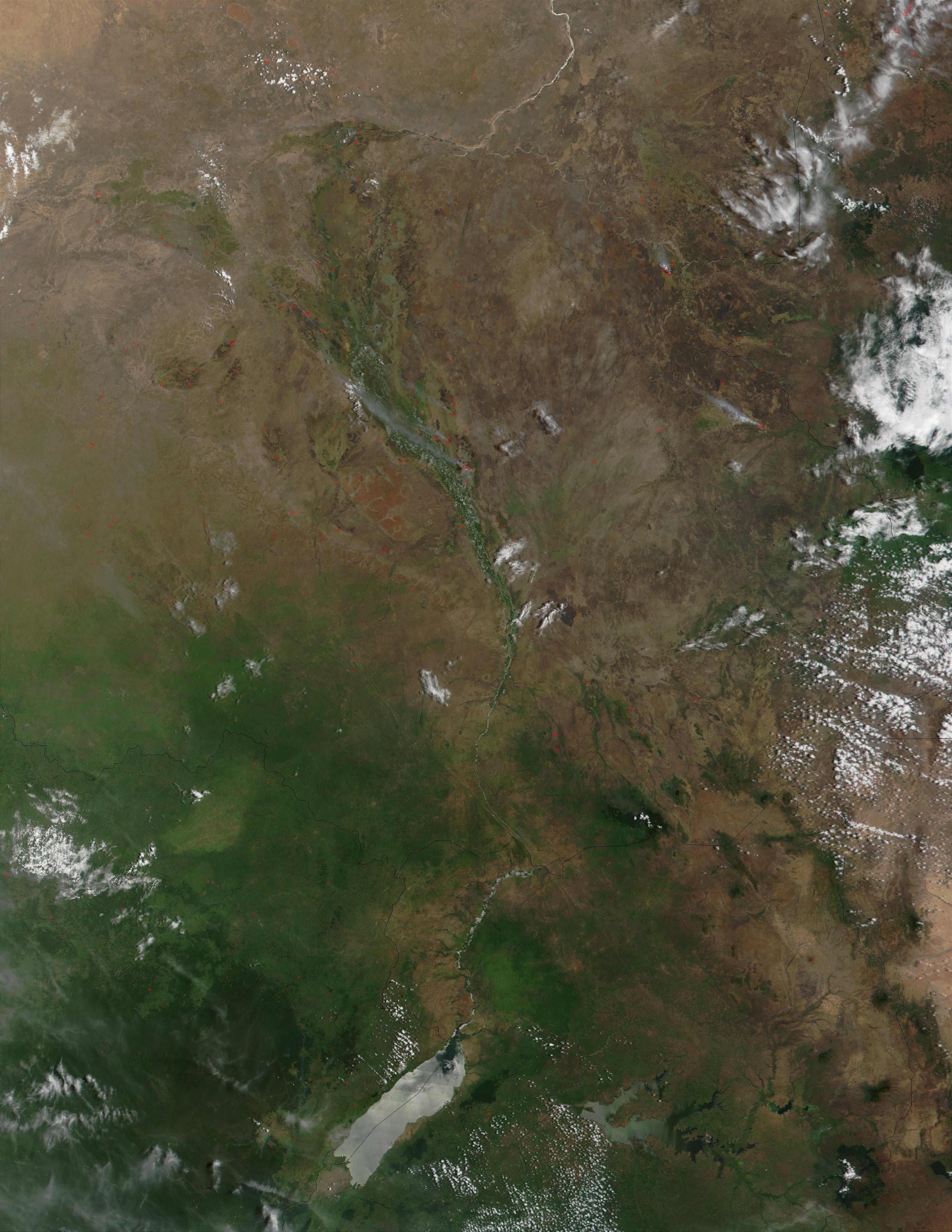 Fires in Southern Sudan - related image preview
