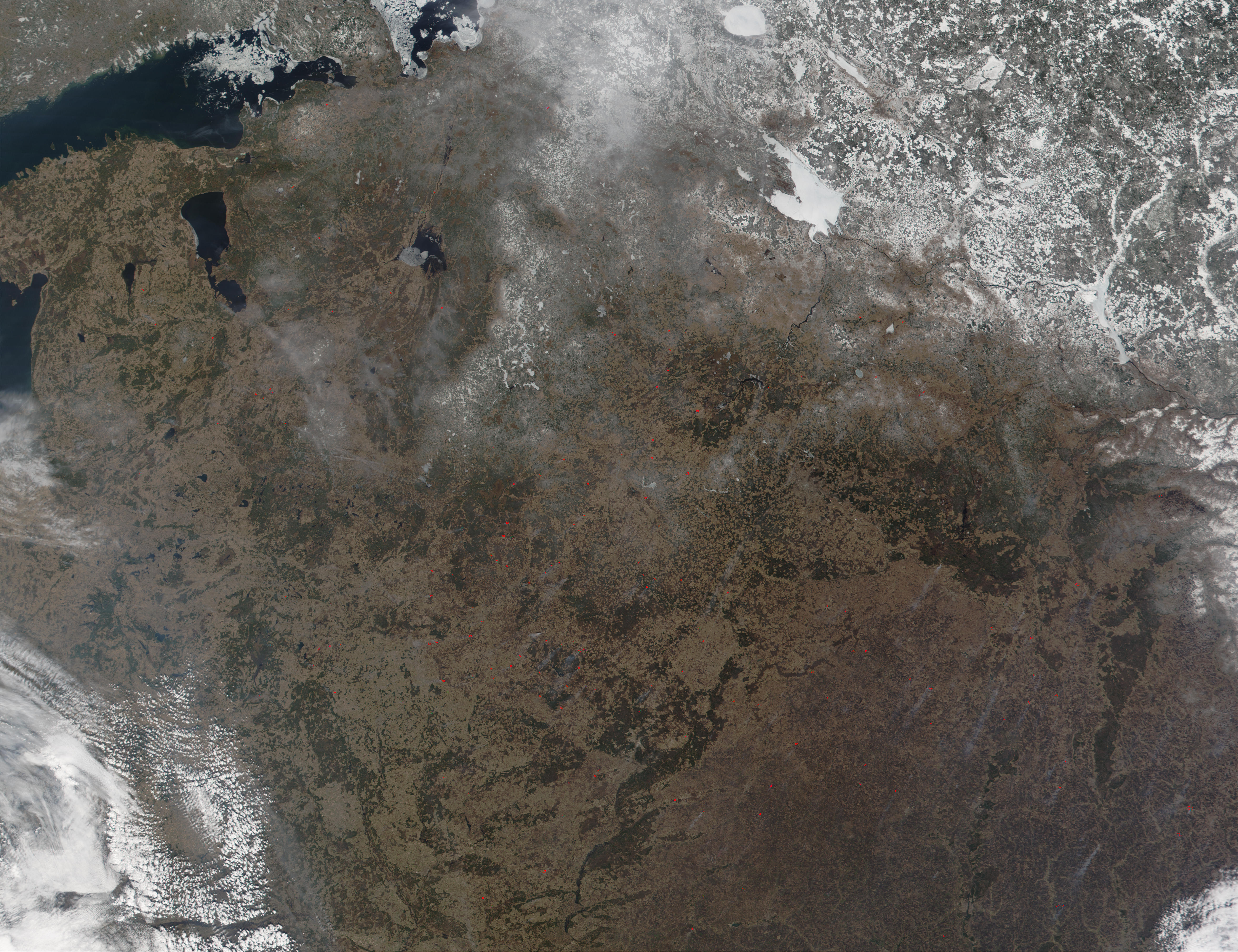 Fires in Western Russia - related image preview
