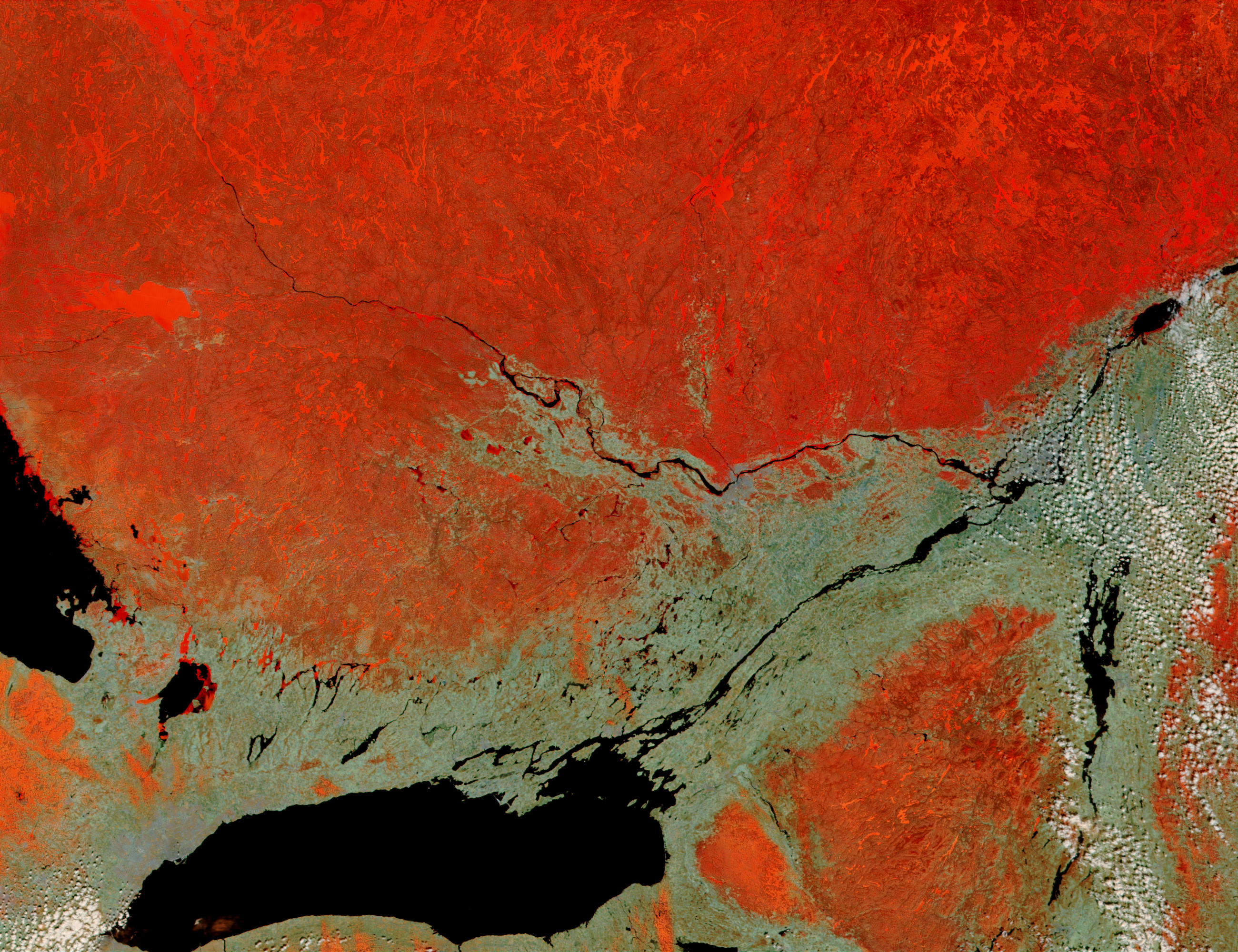 Lake Ontario, St. Lawrence River and Ottawa River, Canada - related image preview
