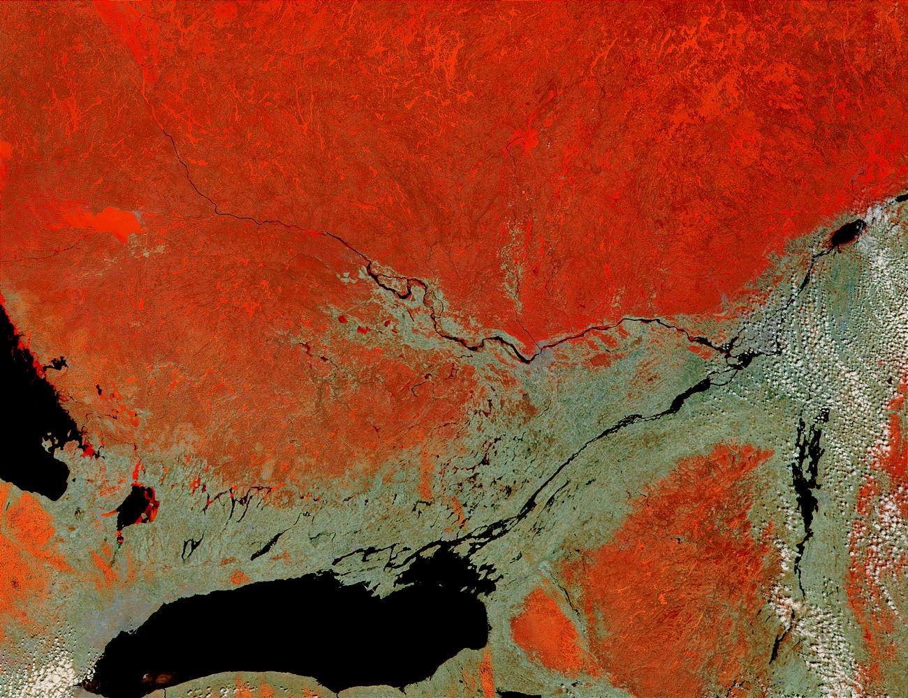 Lake Ontario, St. Lawrence River and Ottawa River, Canada - related image preview