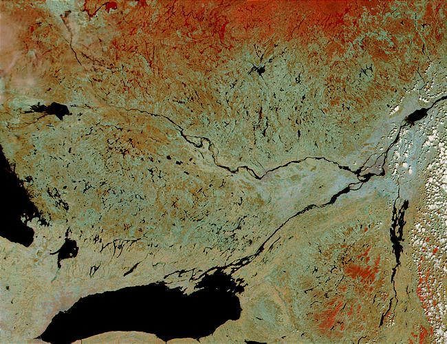 Floods along the Ottawa River, Canada - related image preview