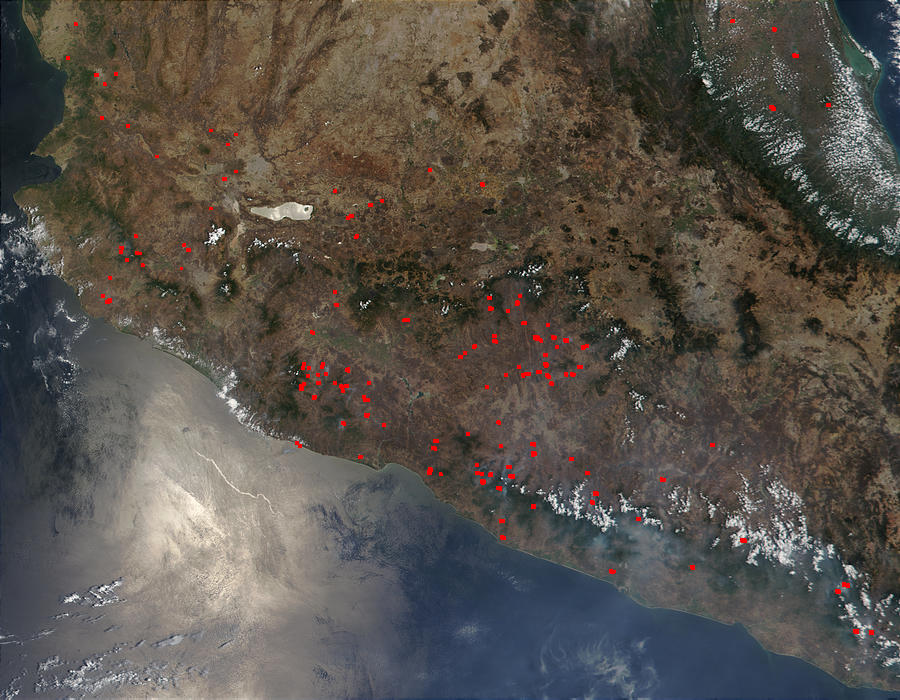 Fires in Mexico