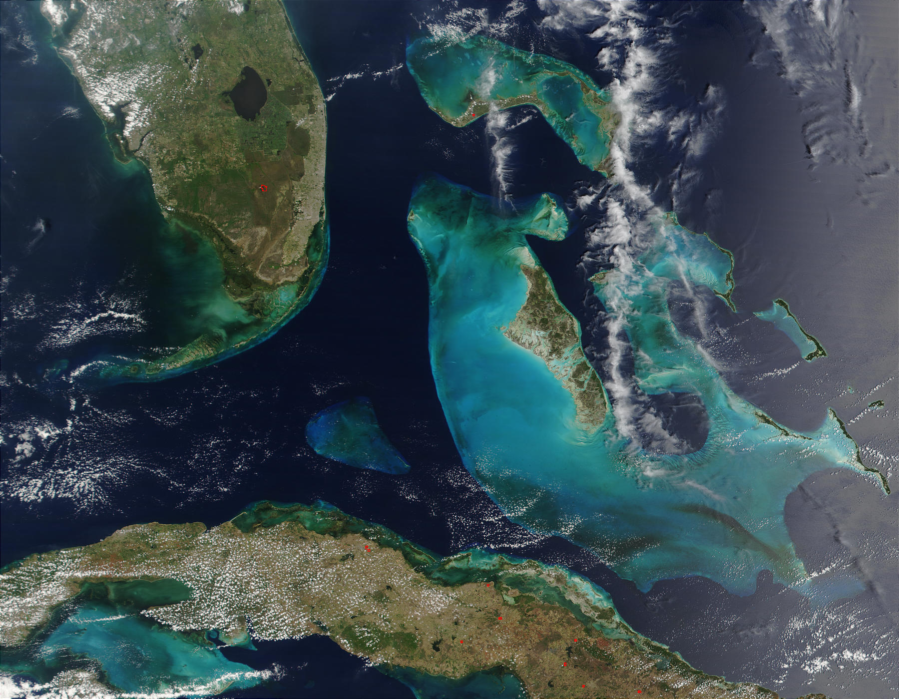 Florida, Bahamas, and Cuba - related image preview