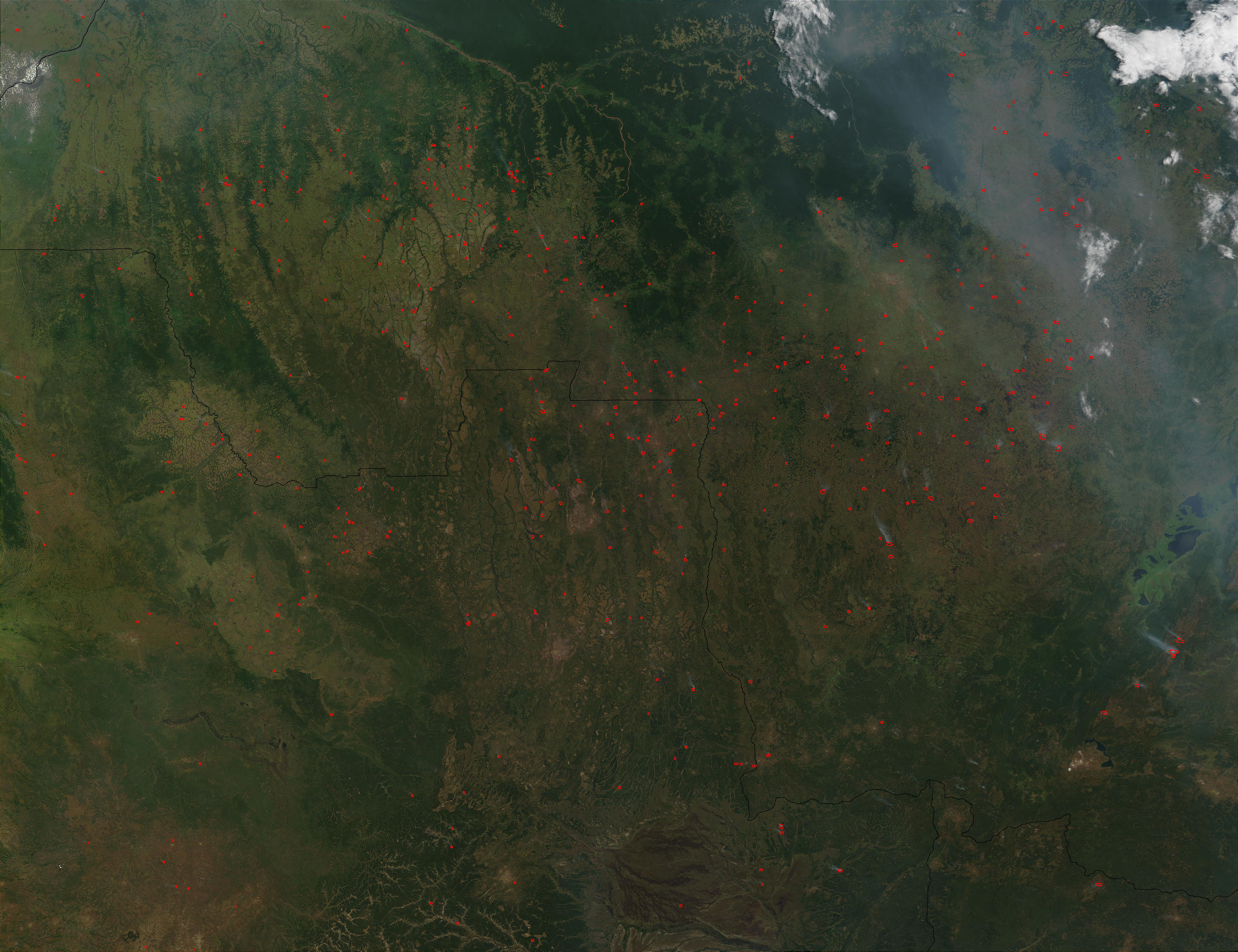 Fires in Democratic Republic of the Congo and Angola - related image preview