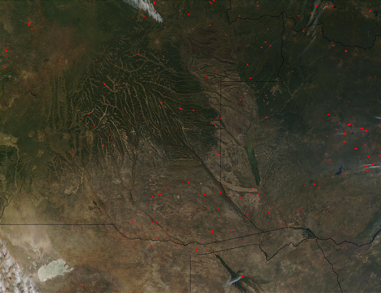 Fires in Angola and Zambia - related image preview