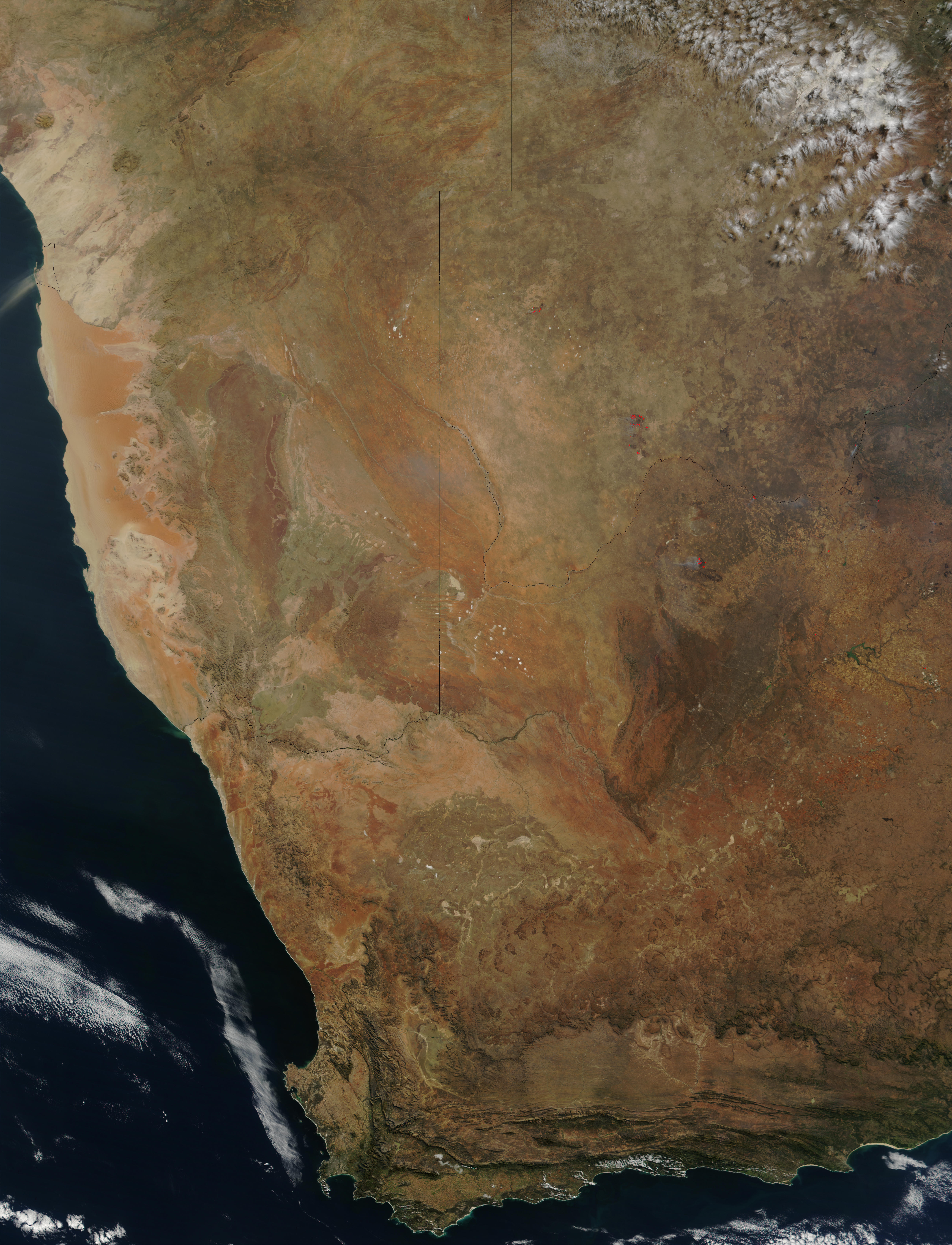 Fires in Botswana and South Africa - related image preview