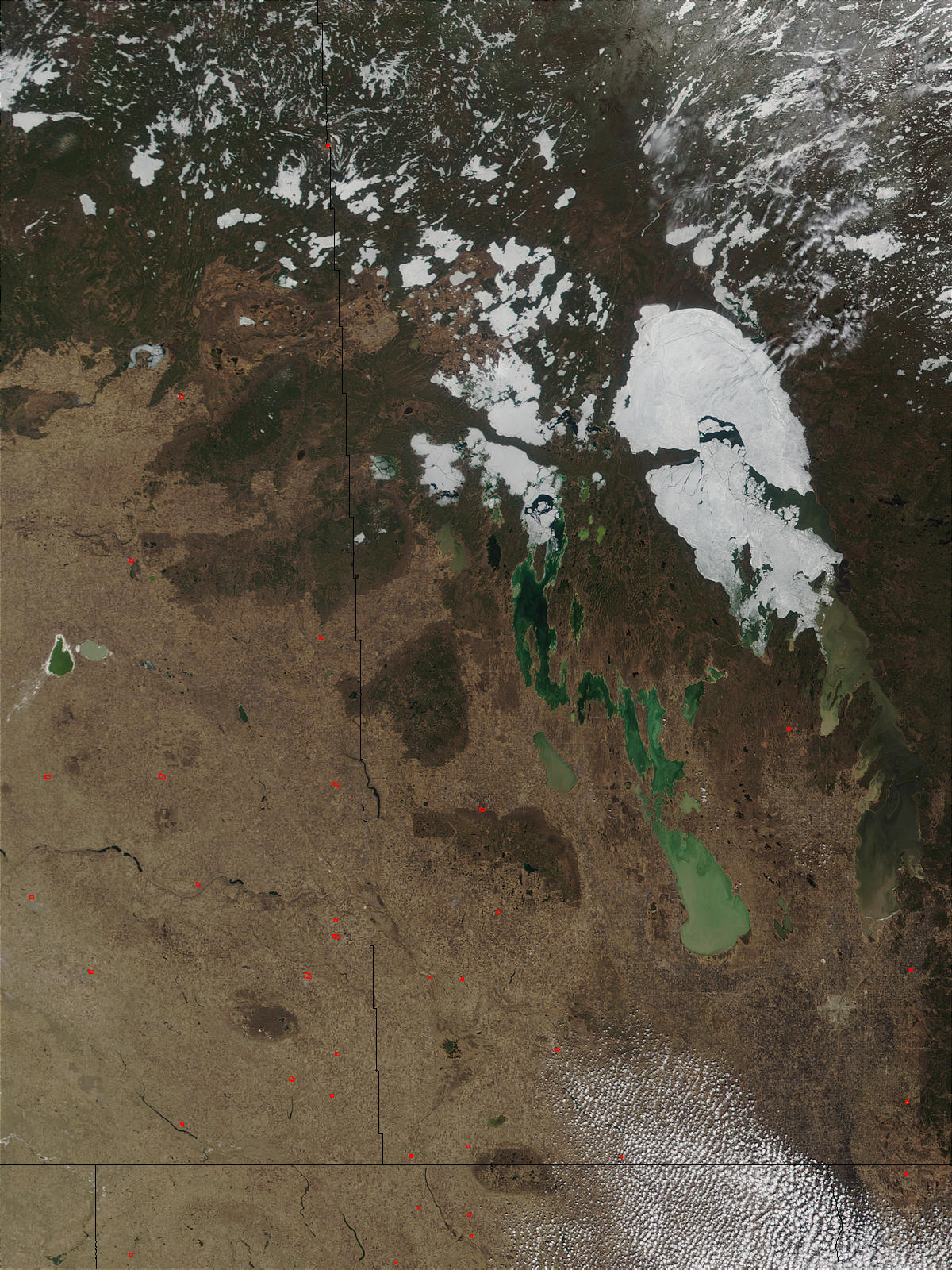Fires in Saskatchewan and Manitoba, Canada - related image preview