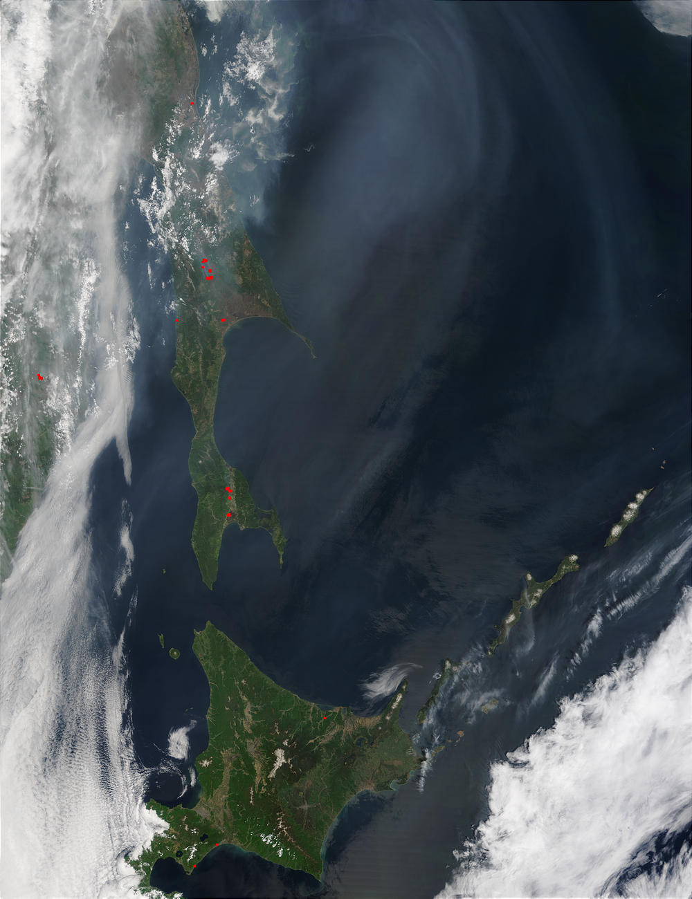 Smoke off Eastern Russia - related image preview