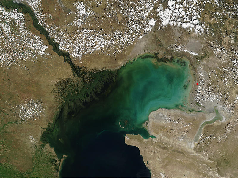 Volga River Delta and Caspian Sea - related image preview