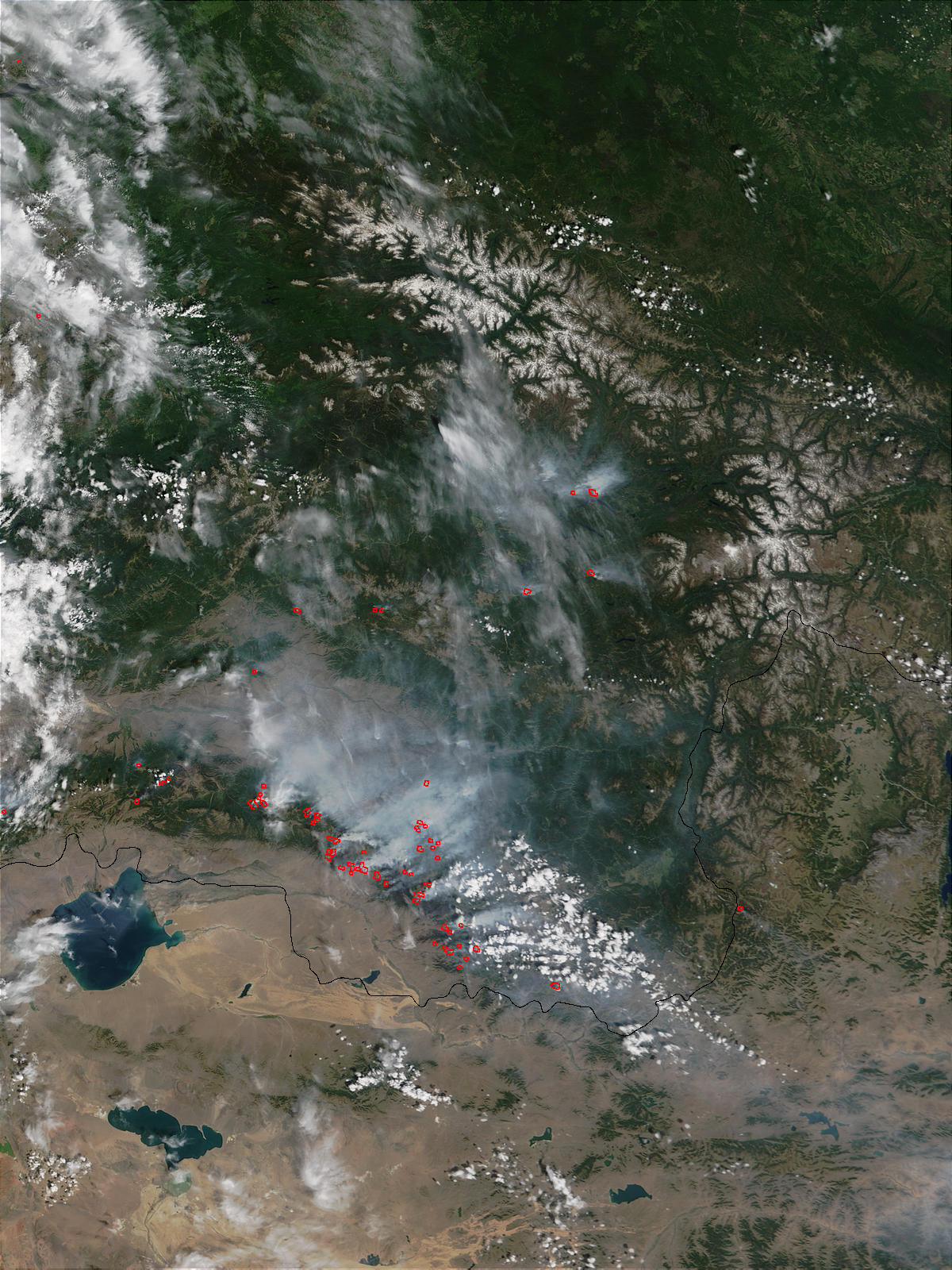 Fires in Tuva Region, Russia - related image preview