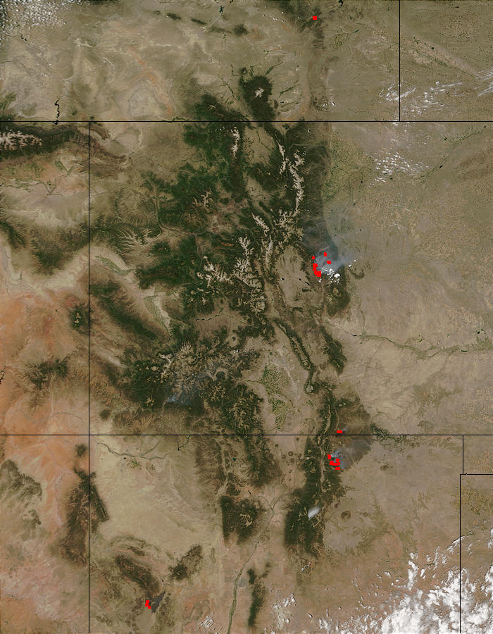 Fires in Colorado and New Mexico - related image preview