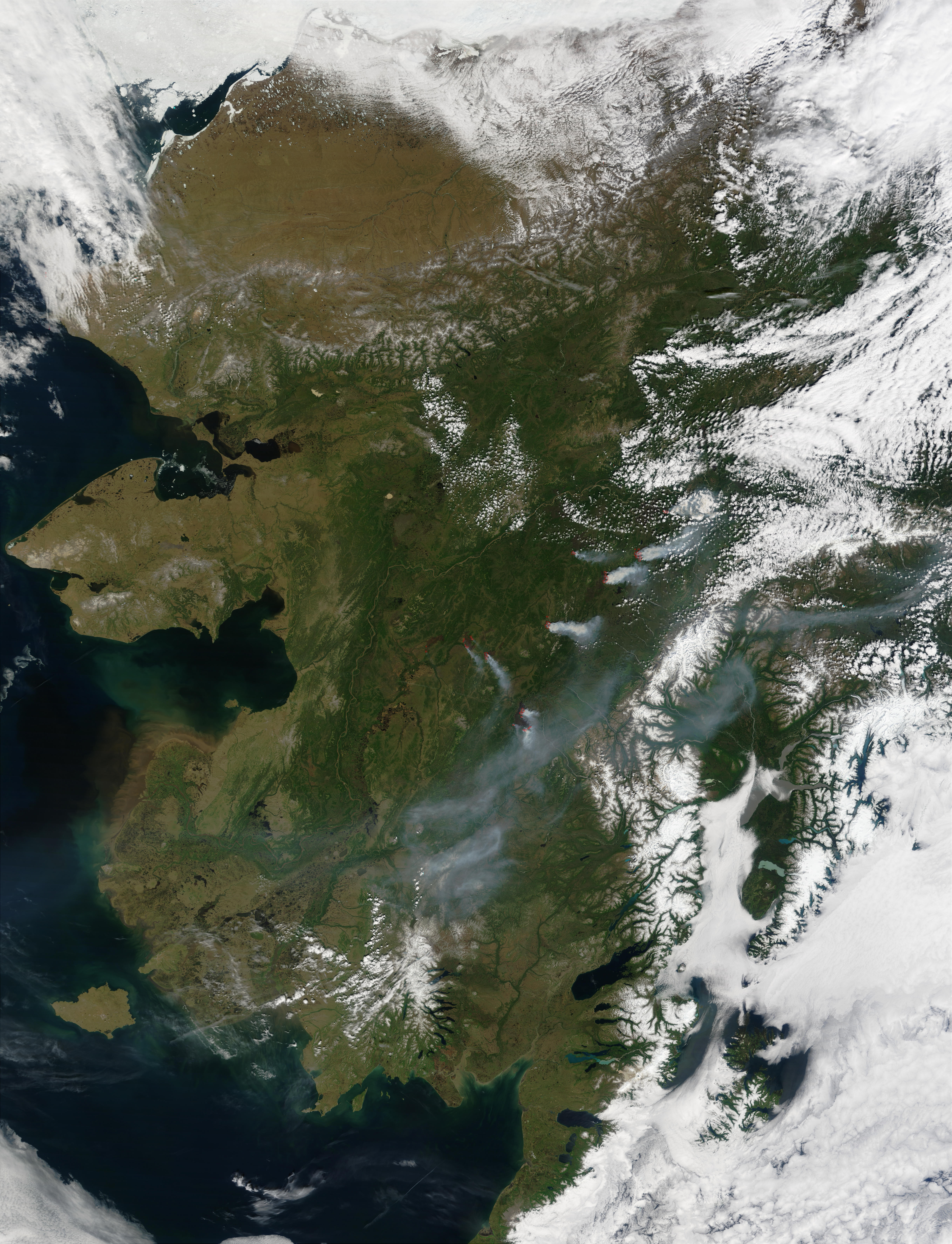 Wildfires in Central Alaska - related image preview