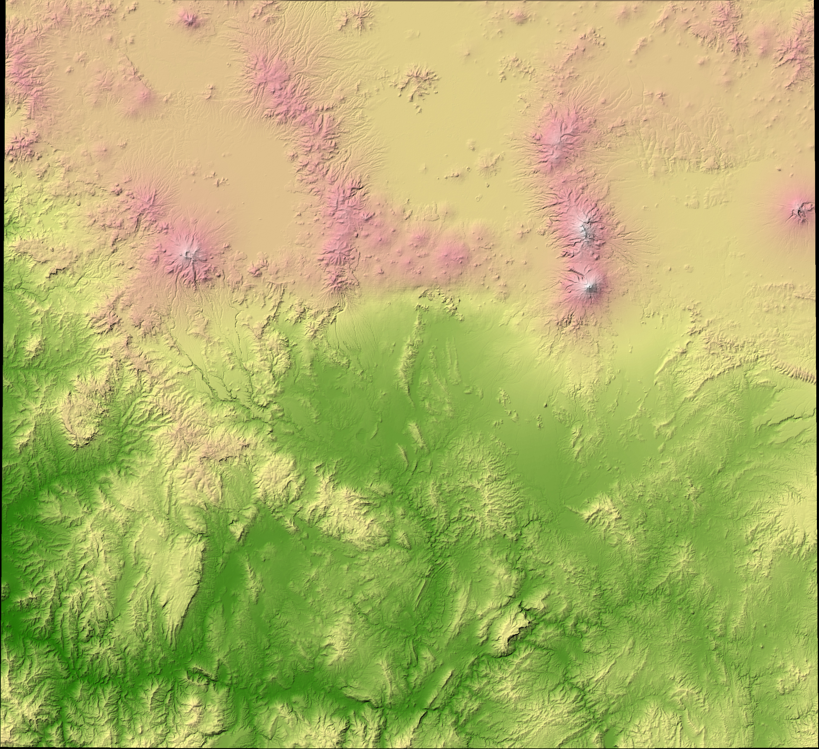 Topography of Popocatépetl - related image preview
