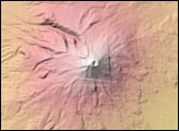 Topography of Popocatépetl - selected image