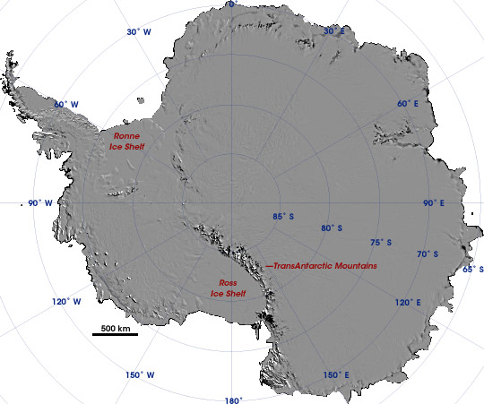 High-Resolution Mosaic of Antarctica