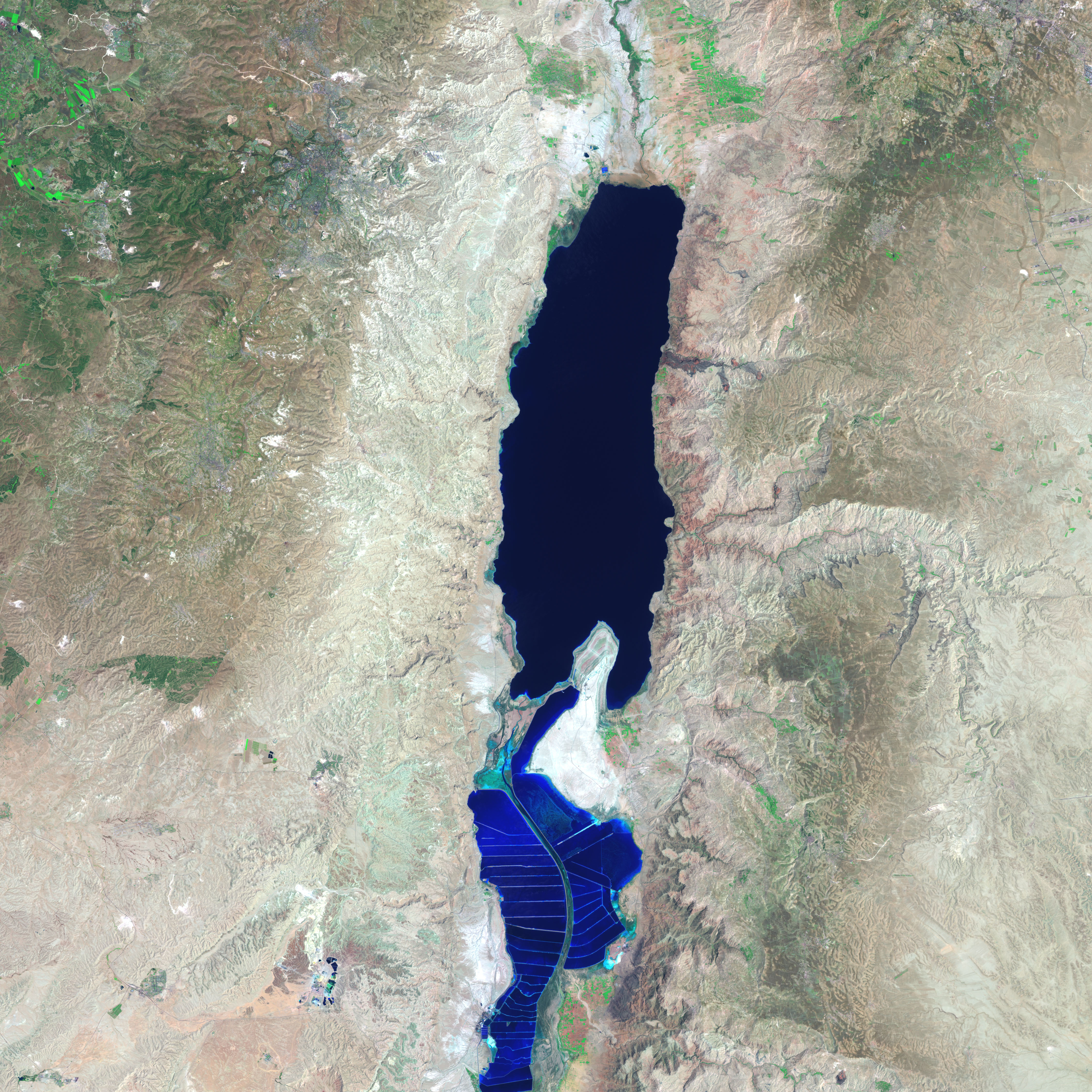 Where is the Dead Sea?