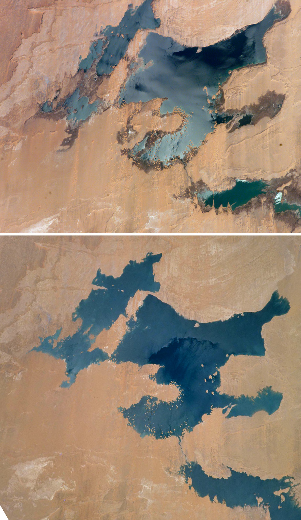 Decreasing Water Levels in Egypt’s Toshka Lakes - related image preview