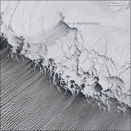 Cloud Streets in the Bering Sea - related image preview