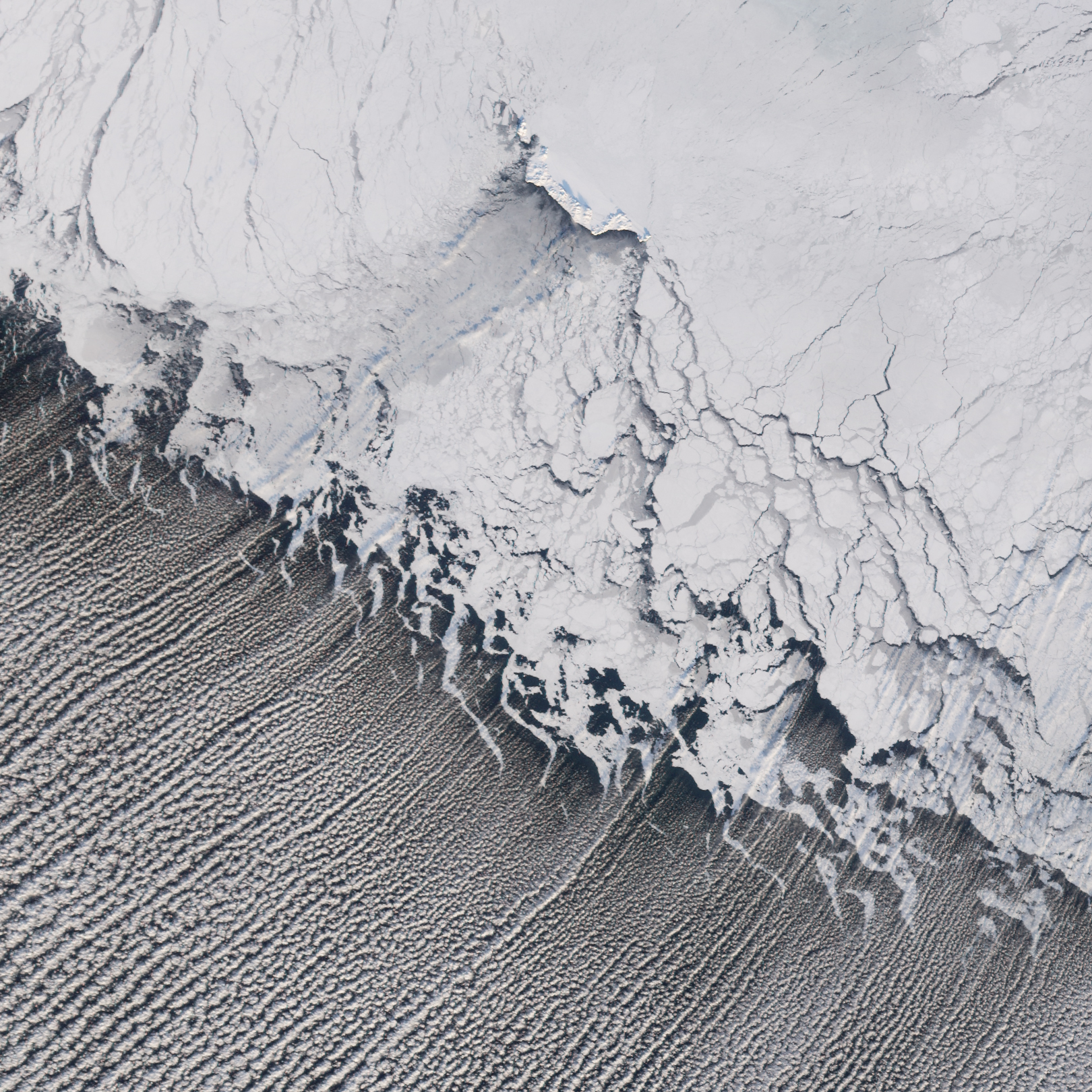 Cloud Streets in the Bering Sea - related image preview