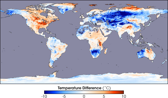 Extreme Temperatures in January