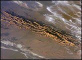 Winter in the Dasht-e-Lut Desert, Eastern Iran