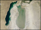 Dust Storm over the Aral Sea