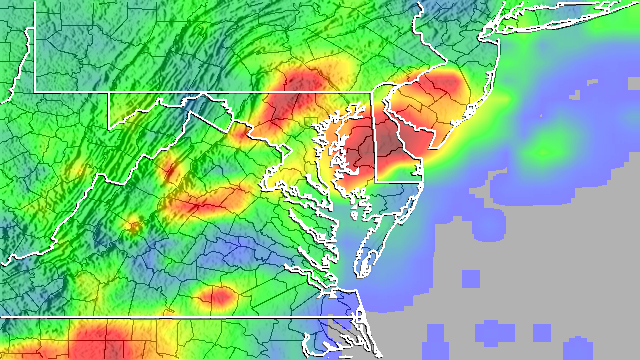 Heavy Rain in the Mid-Atlantic States - related image preview