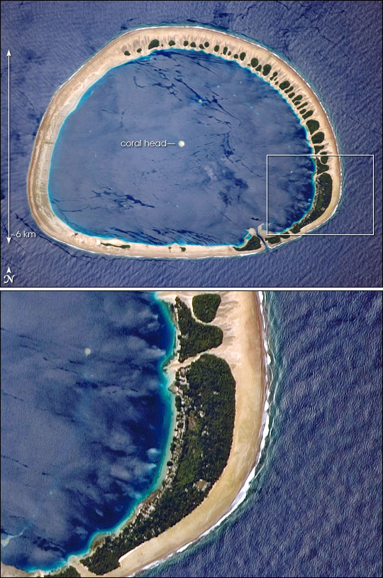 atoll landform