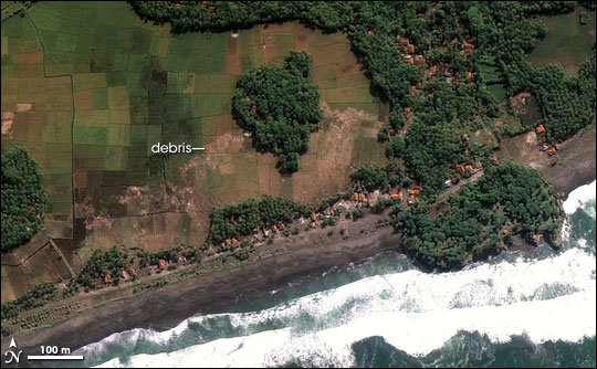 Tsunami Damage in Java