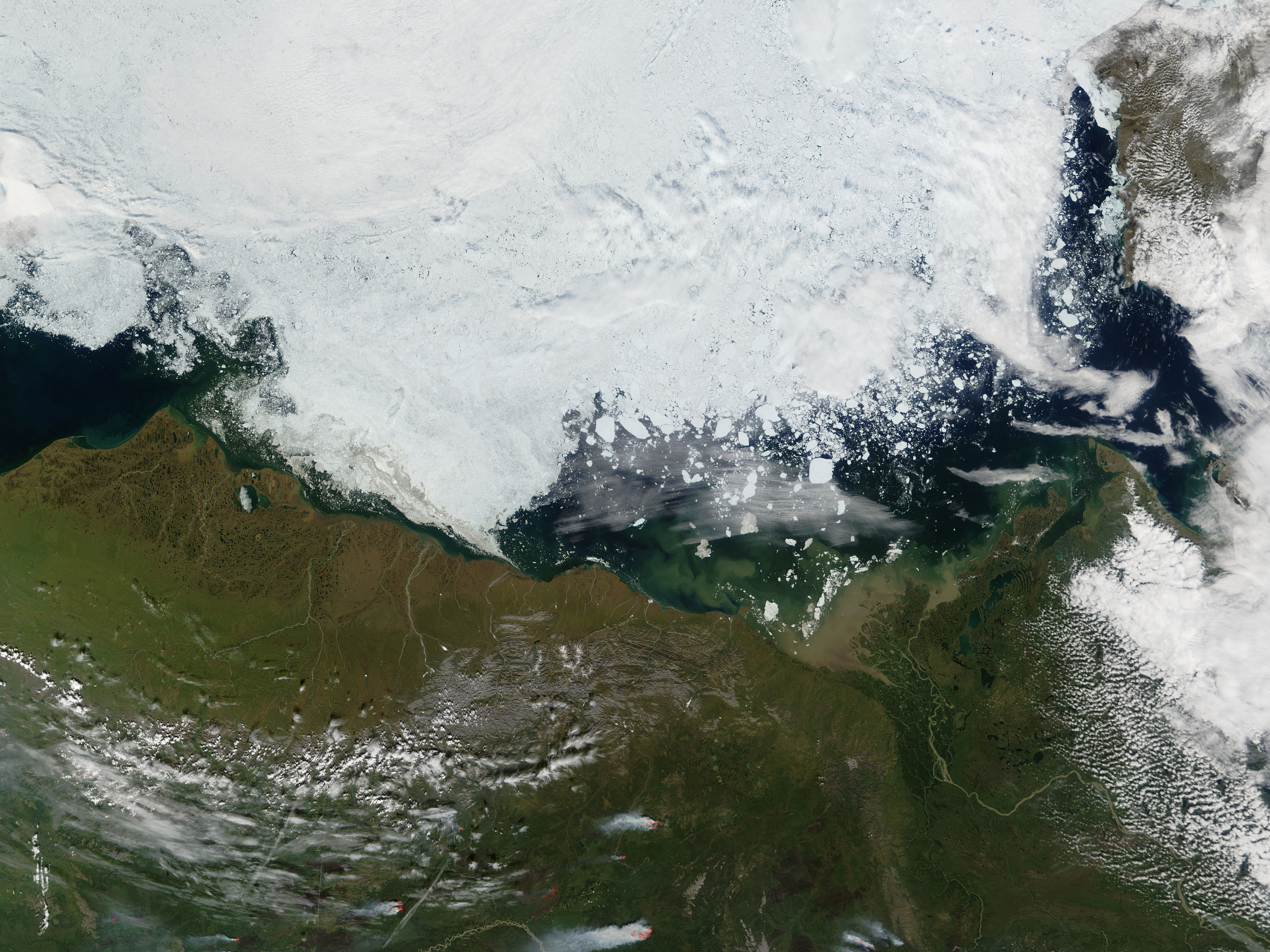 Sea Ice in the Beaufort Sea - related image preview
