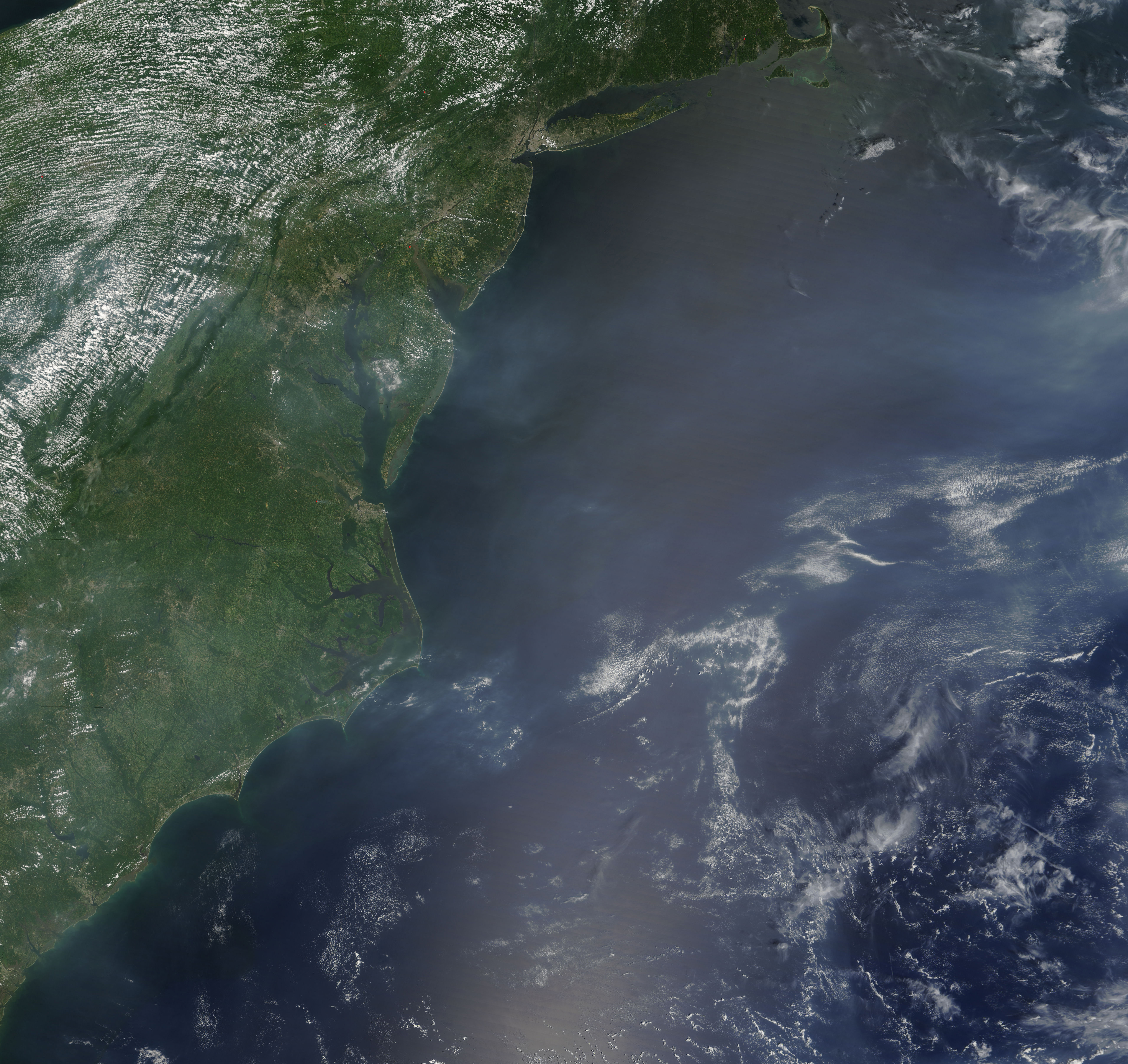 Haze over the Eastern United States - related image preview
