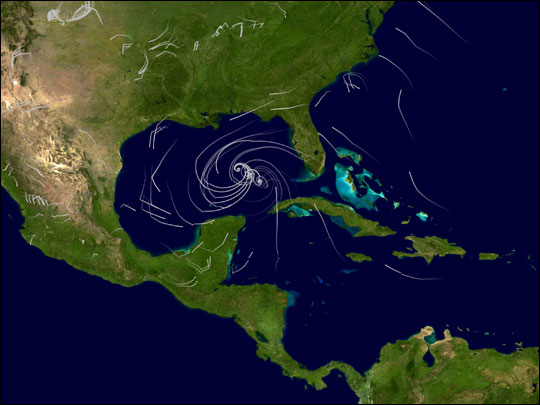 Winds of Hurricane Katrina