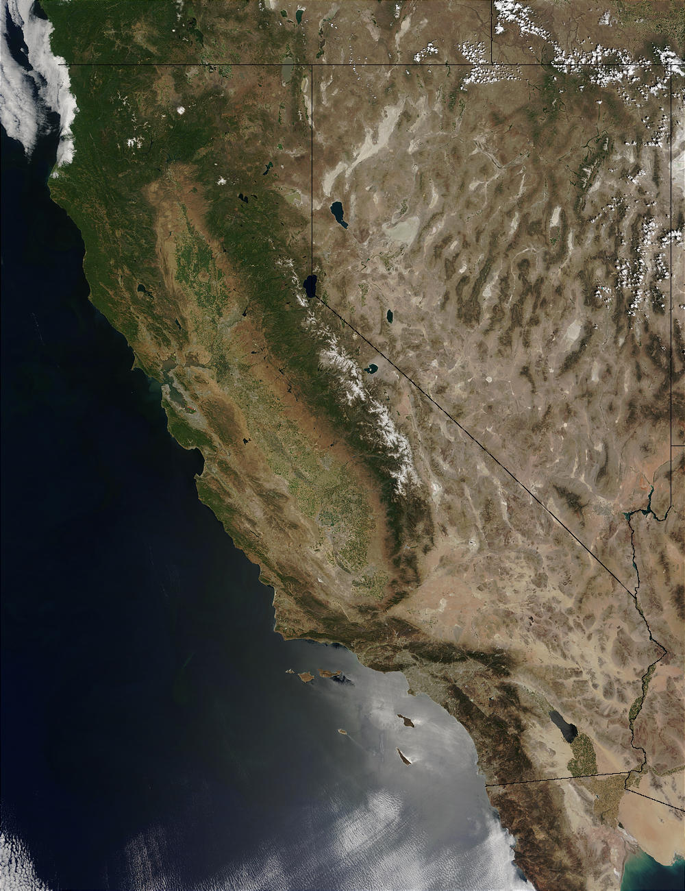 California and Nevada - related image preview