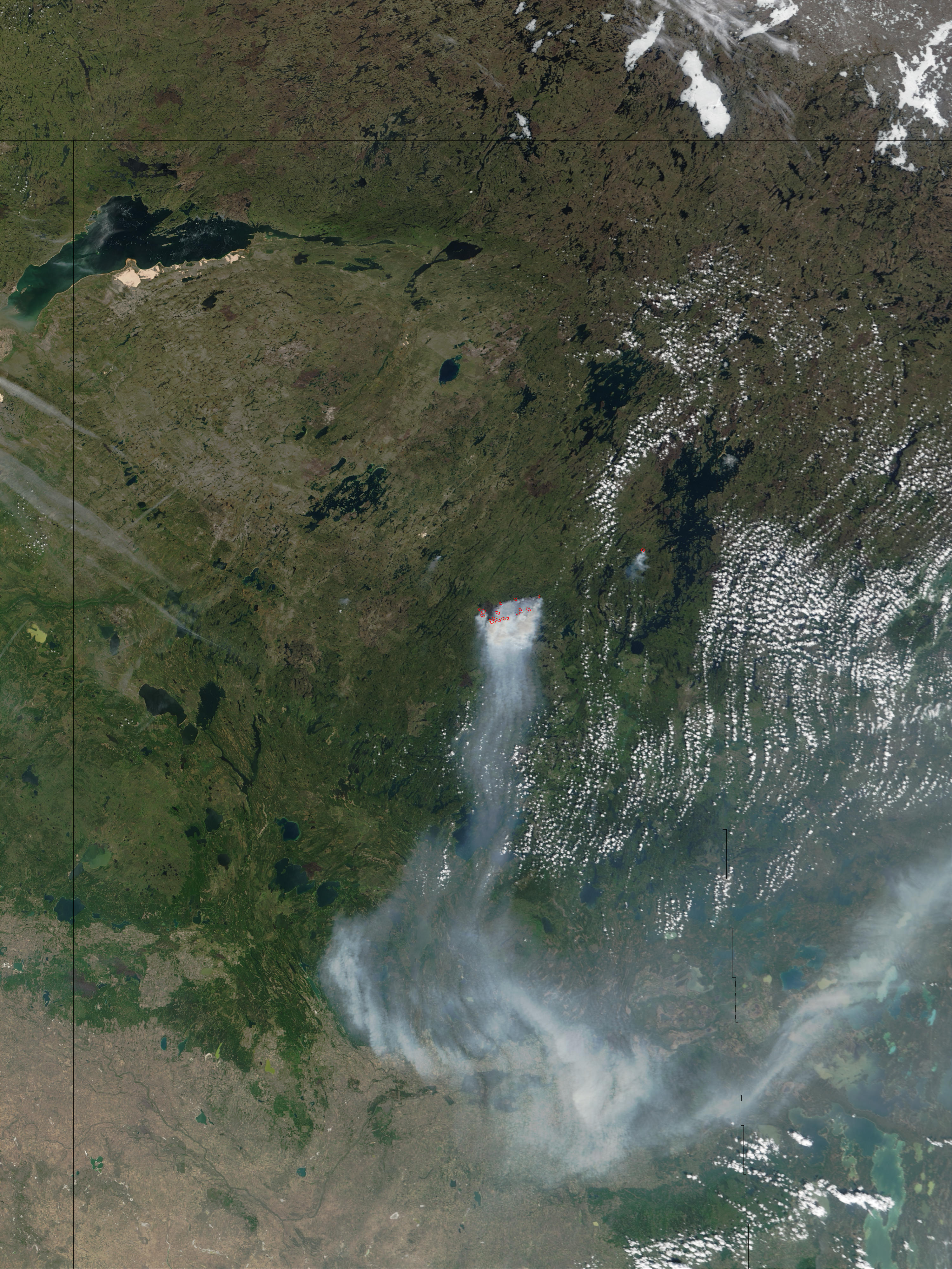 Wildfire in Saskatchewan, Canada - related image preview