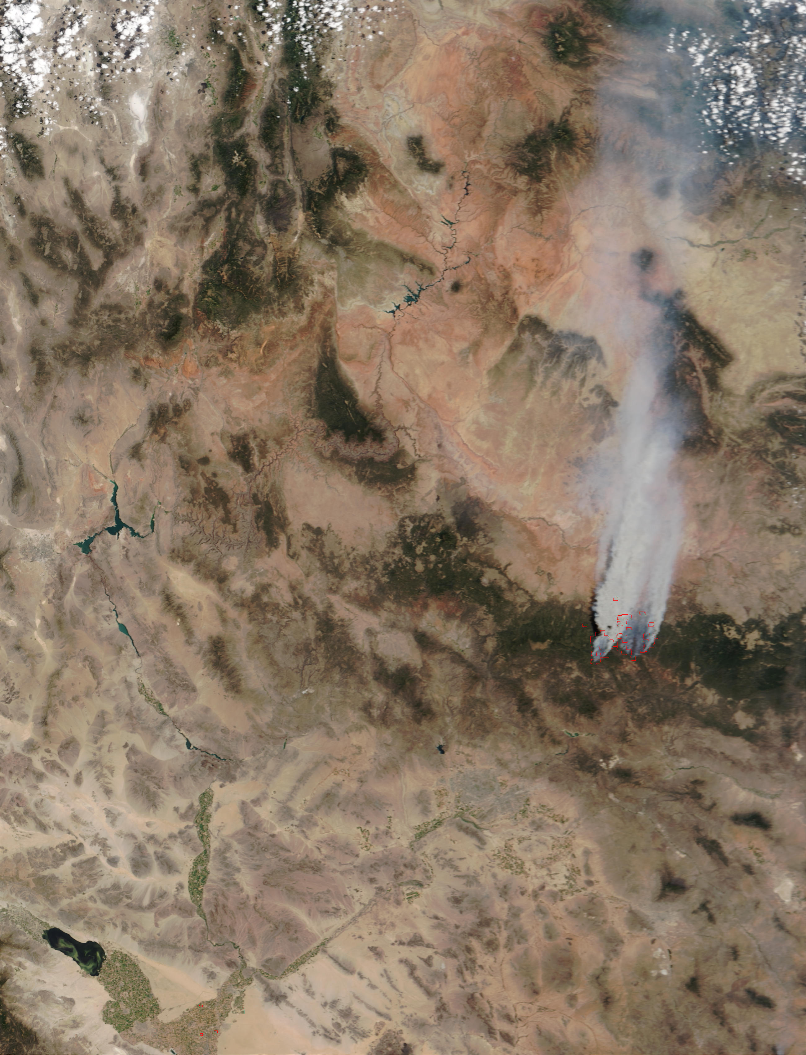 Rodeo and Chediski Fires, Arizona - related image preview