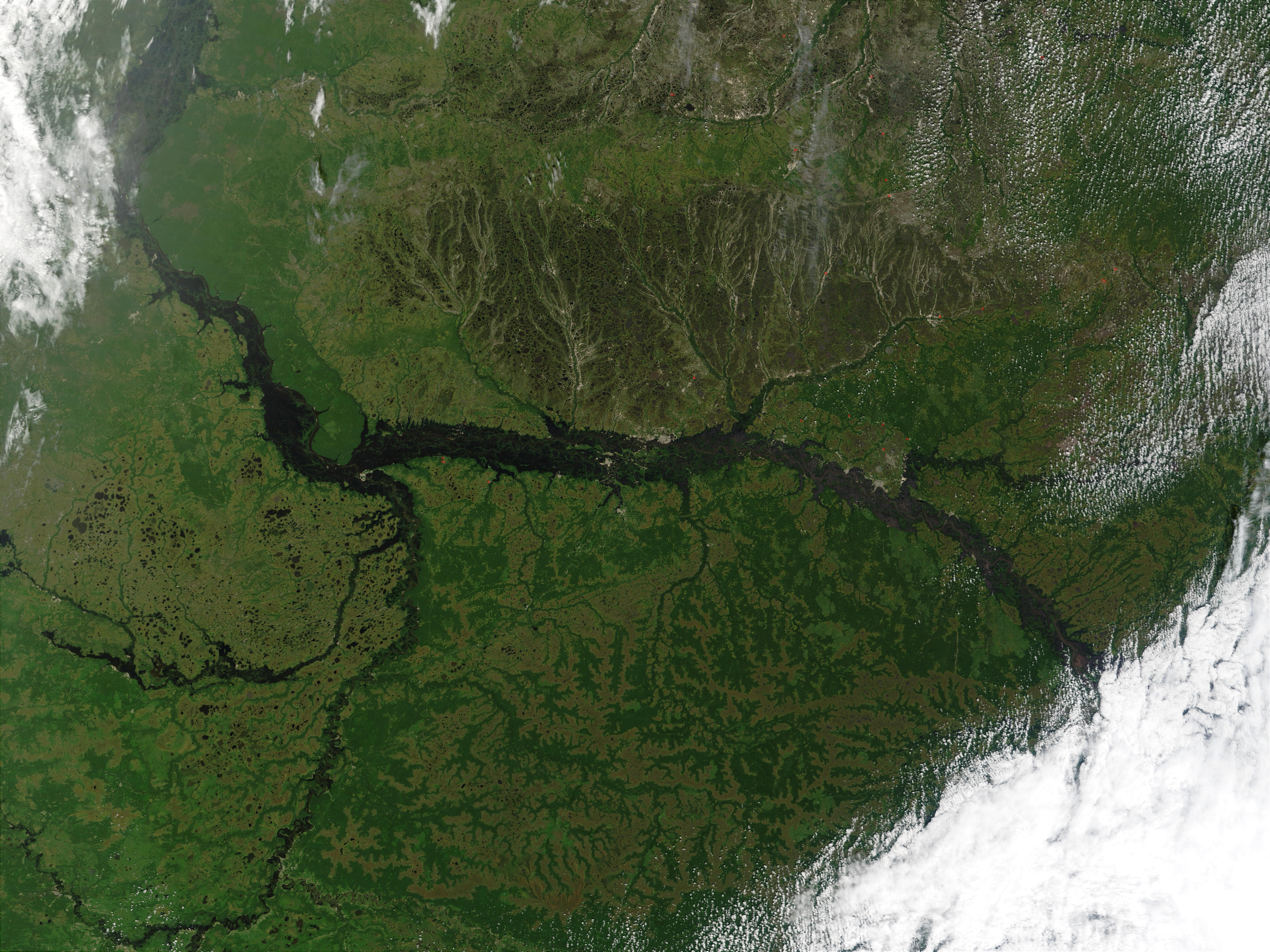 Flooding of the Ob and Irtysh Rivers, Russia - related image preview