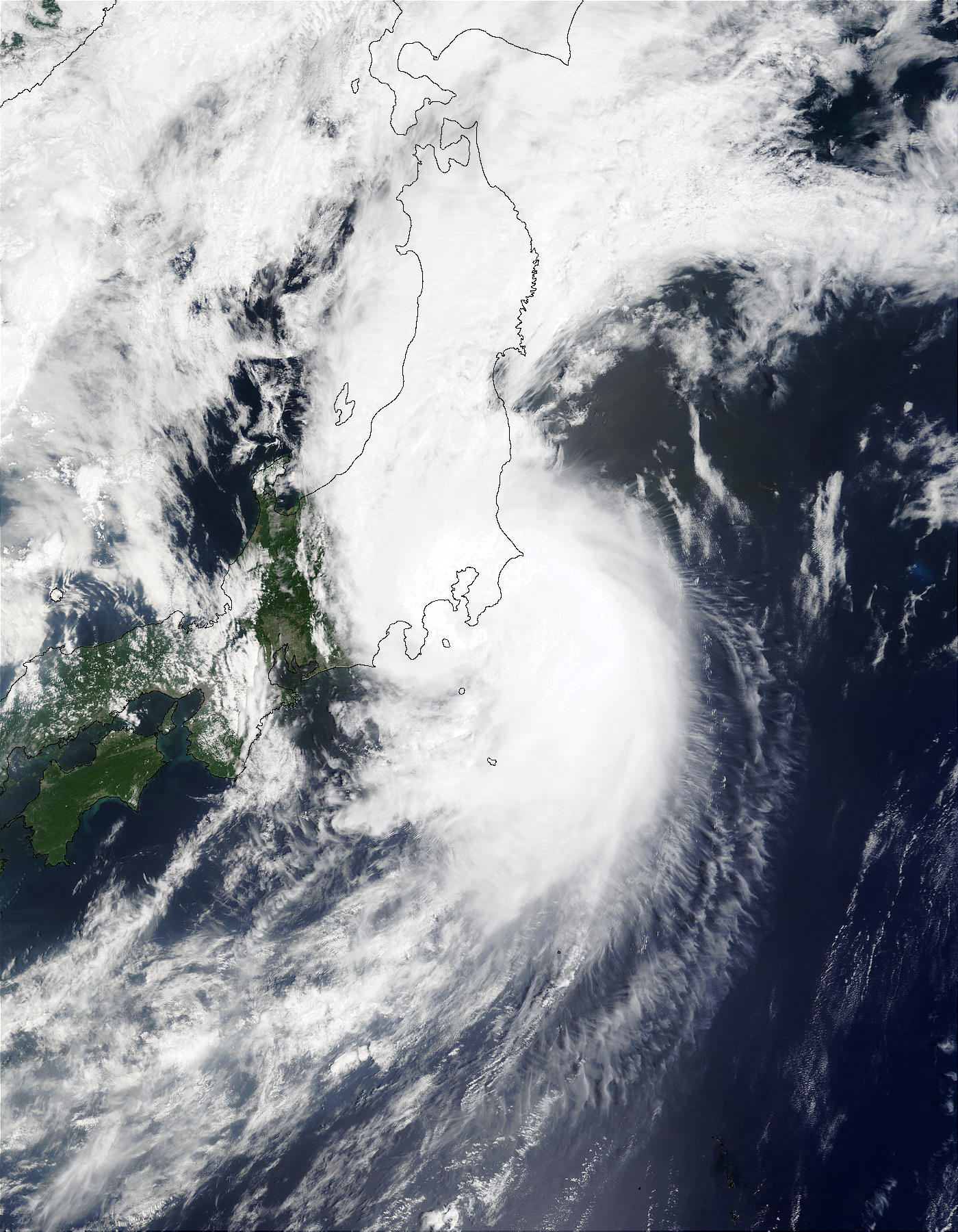 Typhoon Halong (10W) off Japan - related image preview