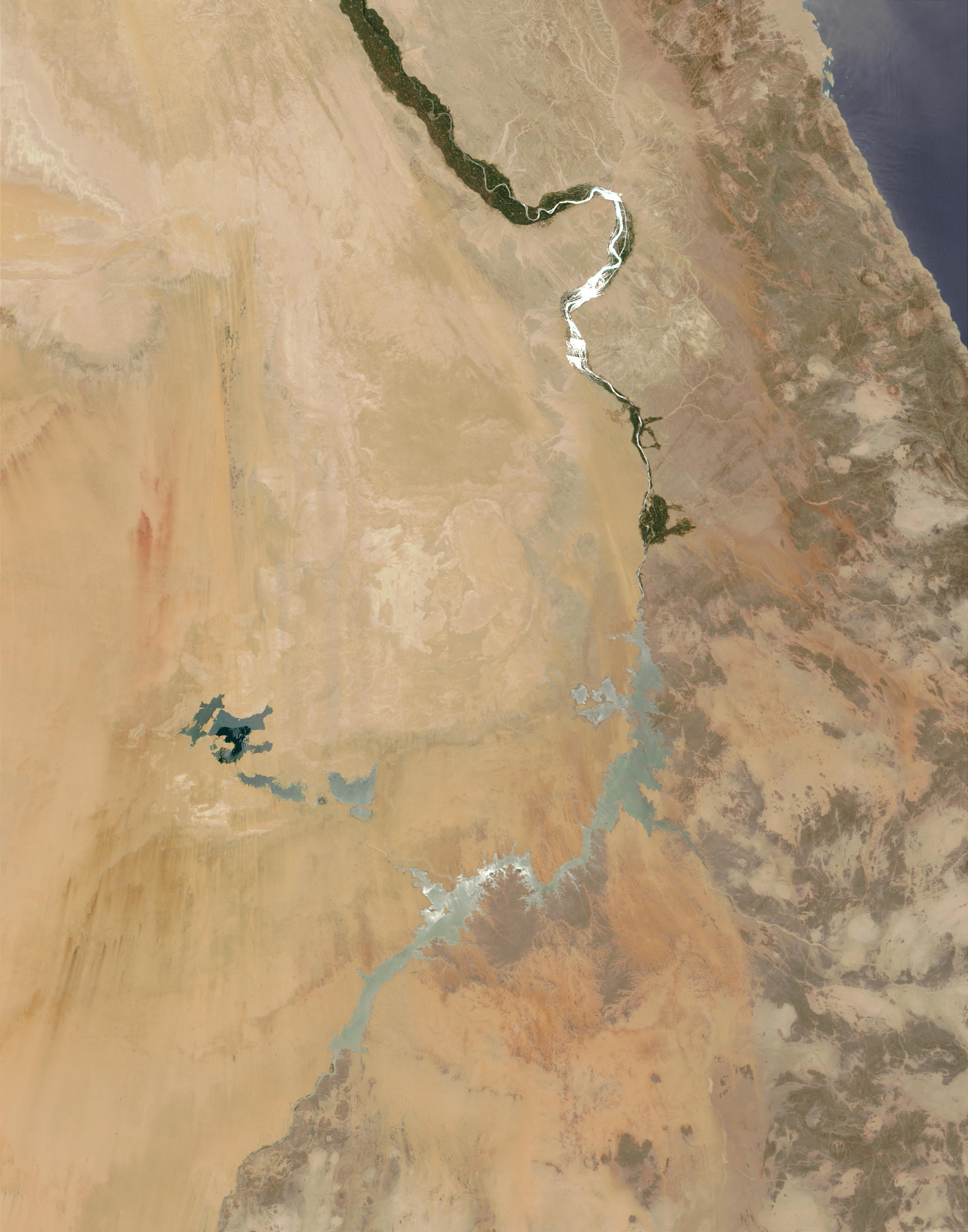 Sunglint on the Nile - related image preview