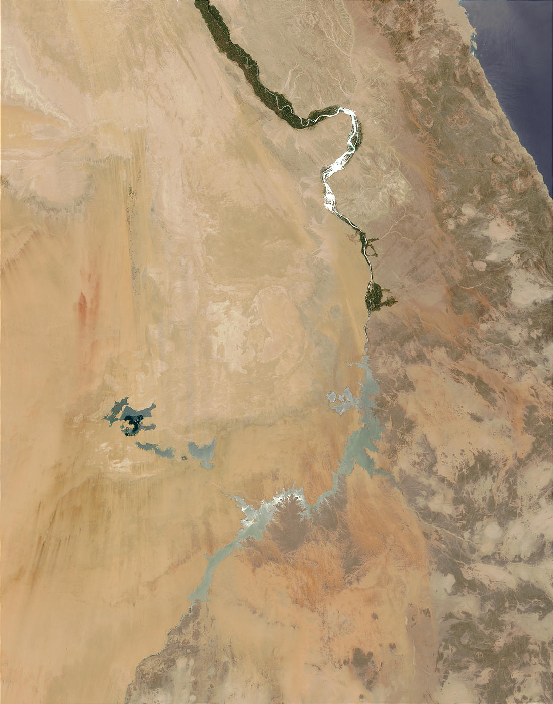 Sunglint on the Nile - related image preview