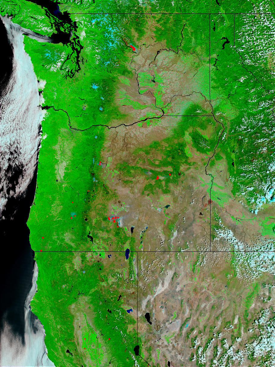 Fires in Oregon and Washington - related image preview