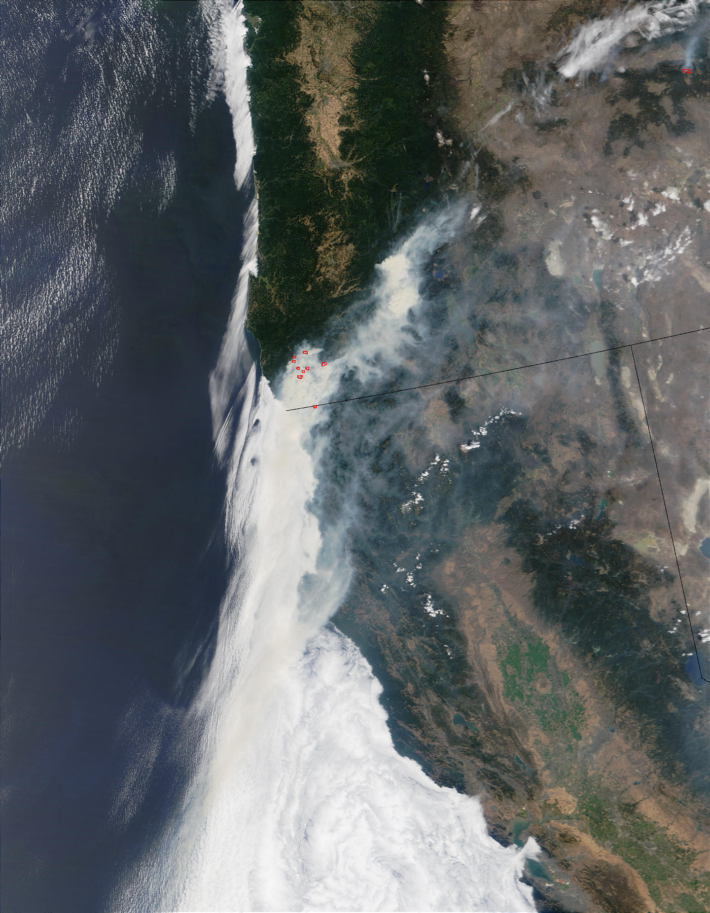 Fires and smoke in Oregon - related image preview