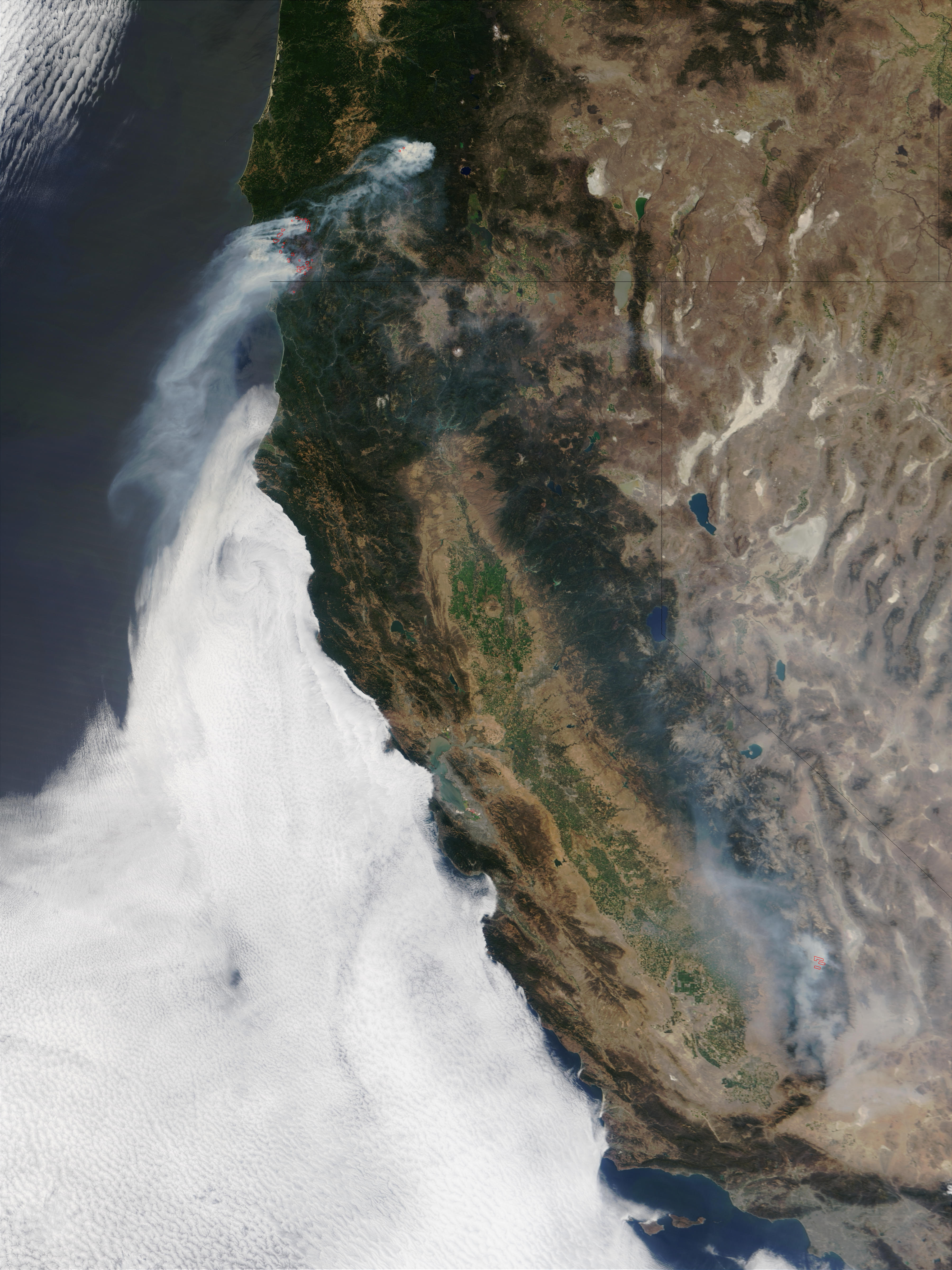 Fires in California and Oregon - related image preview