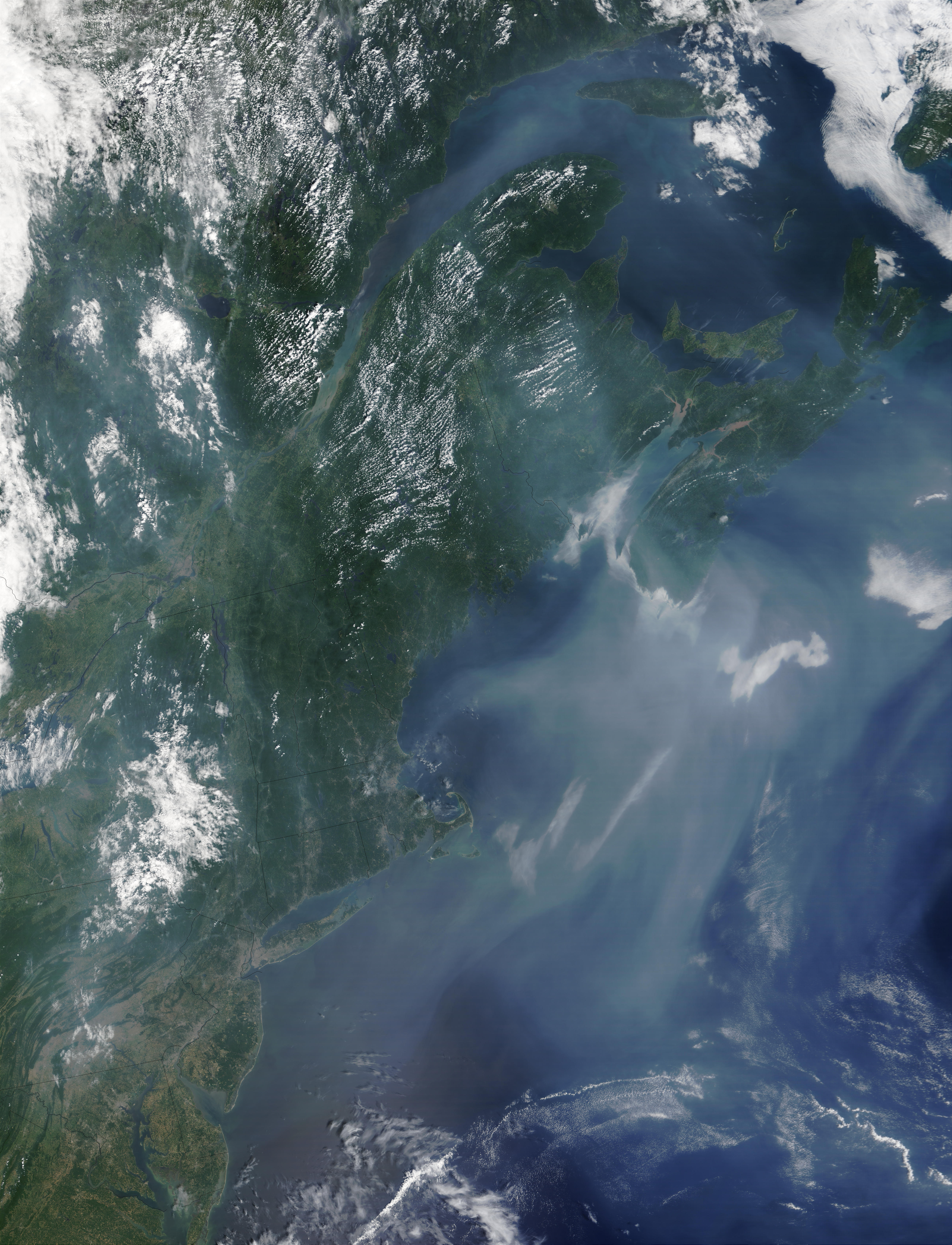 Pollution off United States East Coast - related image preview