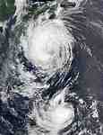 Typhoon Fengshen and Tropical Fung-Wong off Japan - selected child image