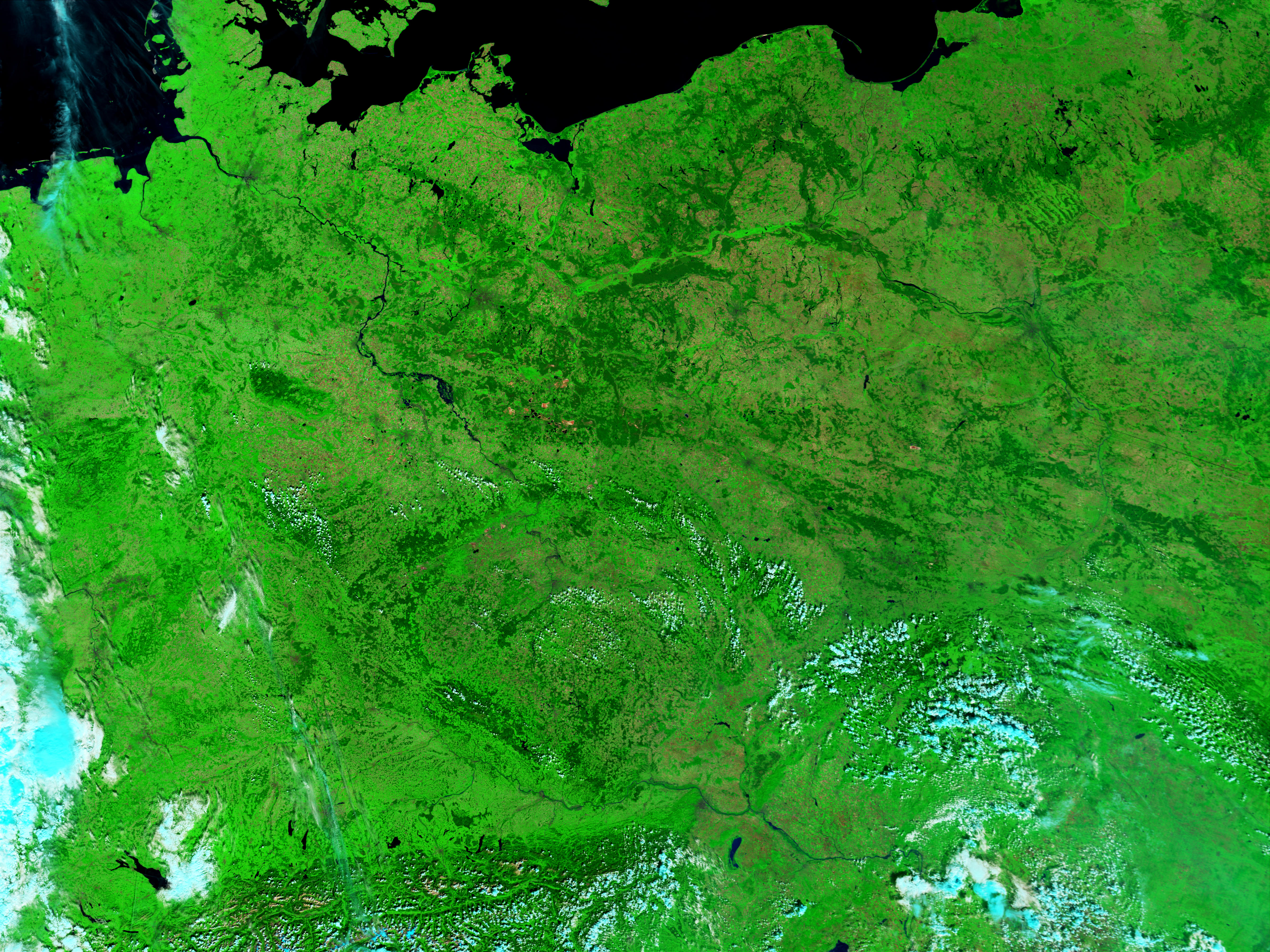 Flooding of the Elbe in Germany - related image preview