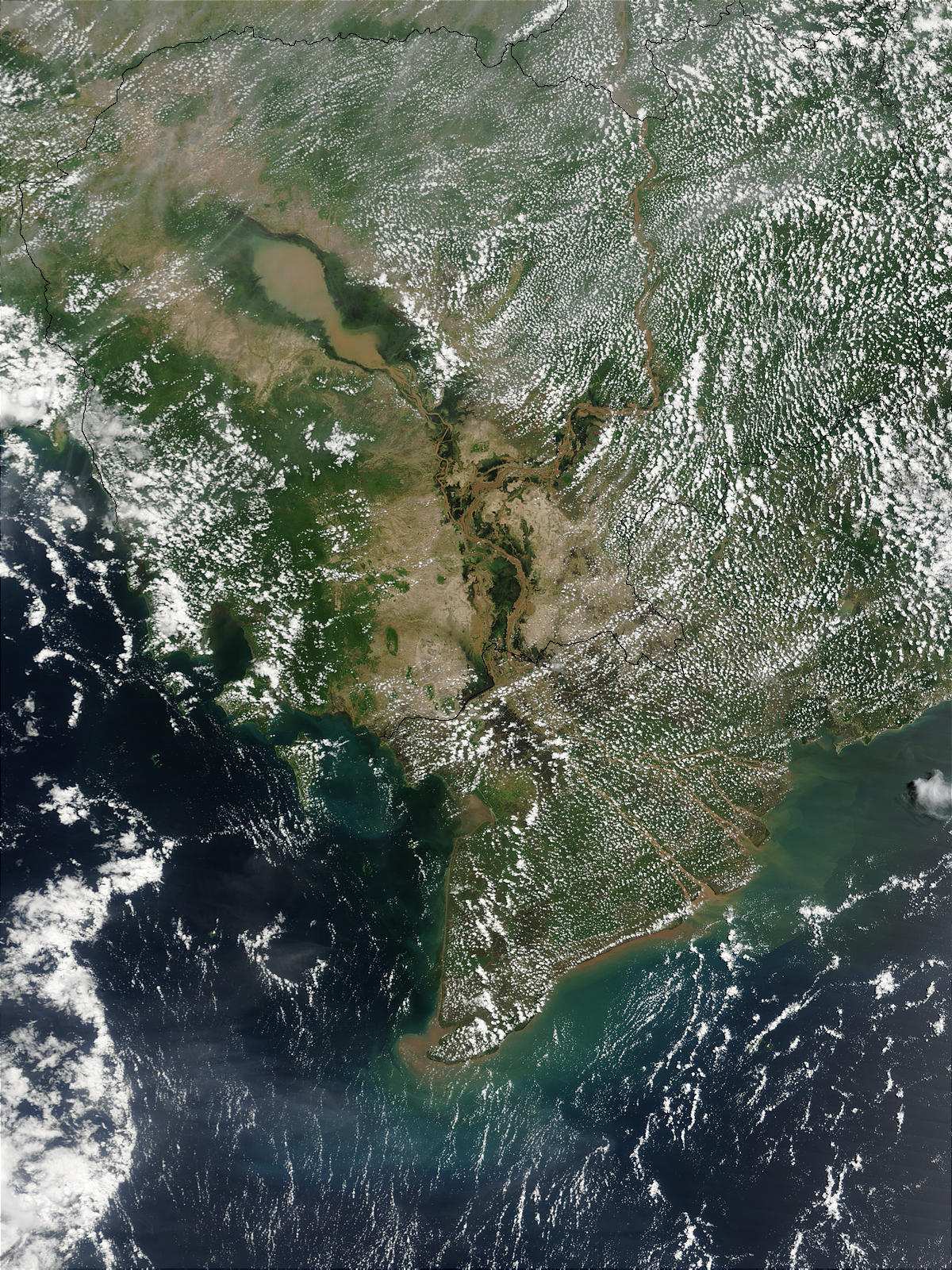 The Mekong (before flooding) in Cambodia and Vietnam - related image preview